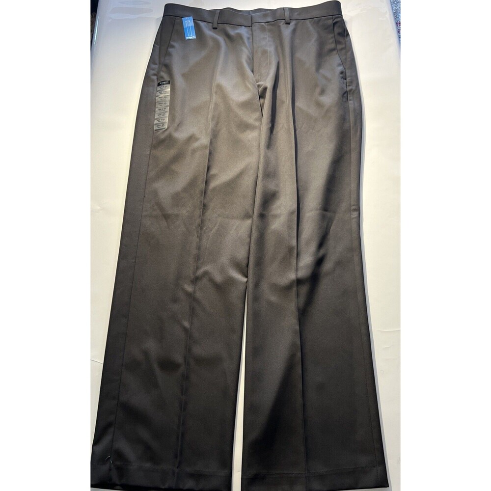 Hagger Dress Pants 36/32  straight fit Cool 18 Wear NWT Dark Green / Olive